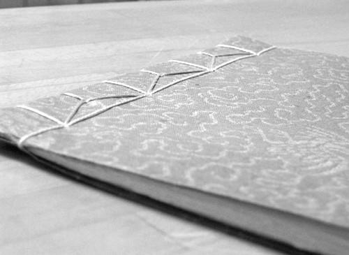 Traditional Japanese bookbinding technique
